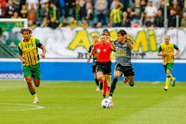 DEN HAAG , 19-09-2026 , WerkTalent Stadium , season 2026 2027 , Dutch Eredivisie football , match between ADO Den Haag and Cambuur , picture shows SC Cambuur player Ilyes Hamache ADO - Cambuur  x207260346x Copyright: