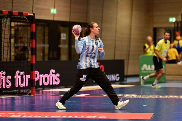 Handball I Women I 2026–2027 Season I Bundesliga I Matchday 4 I Buxtehuder SV vs. HSG Bensheim Auerbach I September 19, 2026 Nikki van der Vorst 1, Buxtehuder Sportverein, Buxtehude, Halle Nord, New Lower Saxony, Germany Copyright: xLobeca FelixxWeißbergx