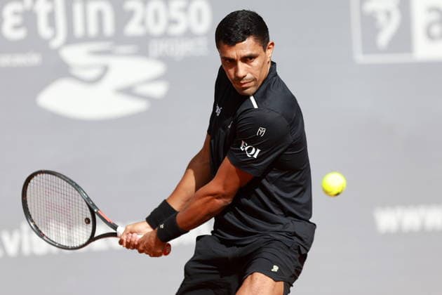 SZCZECIN, 19.09.2026 TURNIEJ TENISA ZIEMNEGO ATP, Tennis Herren CHALLENGER - ATP CHALLENGER INVEST IN SZCZECIN OPEN 2026 NZ THIAGO MONTEIRO FOT. KRZYSZTOF CICHOMSKI NEWSPIX.PL --- newspix.pl 