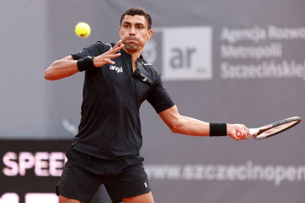 SZCZECIN, 19.09.2026 TURNIEJ TENISA ZIEMNEGO ATP, Tennis Herren CHALLENGER - ATP CHALLENGER INVEST IN SZCZECIN OPEN 2026 NZ THIAGO MONTEIRO FOT. KRZYSZTOF CICHOMSKI NEWSPIX.PL --- newspix.pl 