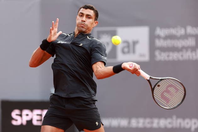 SZCZECIN, 19.09.2026 TURNIEJ TENISA ZIEMNEGO ATP, Tennis Herren CHALLENGER - ATP CHALLENGER INVEST IN SZCZECIN OPEN 2026 NZ THIAGO MONTEIRO FOT. KRZYSZTOF CICHOMSKI NEWSPIX.PL --- newspix.pl 