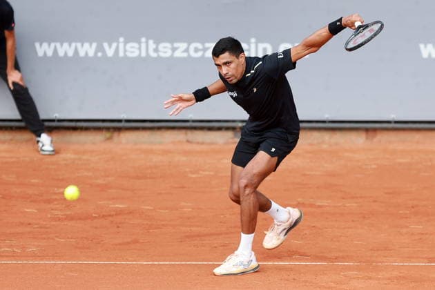 SZCZECIN, 19.09.2026 TURNIEJ TENISA ZIEMNEGO ATP, Tennis Herren CHALLENGER - ATP CHALLENGER INVEST IN SZCZECIN OPEN 2026 NZ THIAGO MONTEIRO FOT. KRZYSZTOF CICHOMSKI NEWSPIX.PL --- newspix.pl 