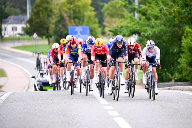 Flandrien 0.0 classic 2026 Cycling Race HAACHT, BELGIUM - SEPTEMBER 19 : Illustration picture of the escape pack during the 28th edition of Flandrien 0.0 classic an UCI ProSeries 1.Pro one day cycling road race for Men Elite of 199.4 km with start in Brakel and finish in Haacht on September 19, 2026 in Haacht, Belgium, 19 09 2026 ( Motordriver Stephan Boone - Haacht Belgium  Copyright: xTomasxSiskx