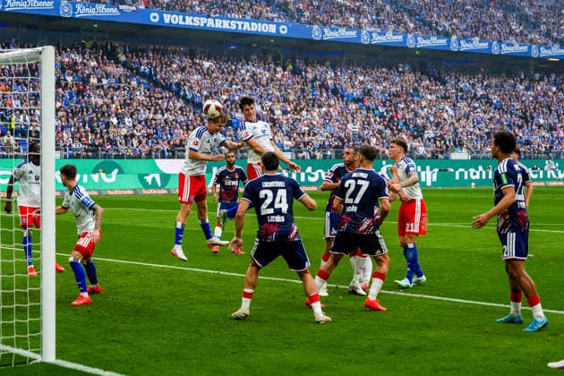Germany Soccer Bundesliga 2026–27, Matchday 4: Hamburger SV (HSV) vs. 1. FC Köln, Volkspark Stadium, Hamburg, 1–0 (goal by Nicolas Capaldo), Hamburger SV, 24 Copyright: xStefanxTrochax