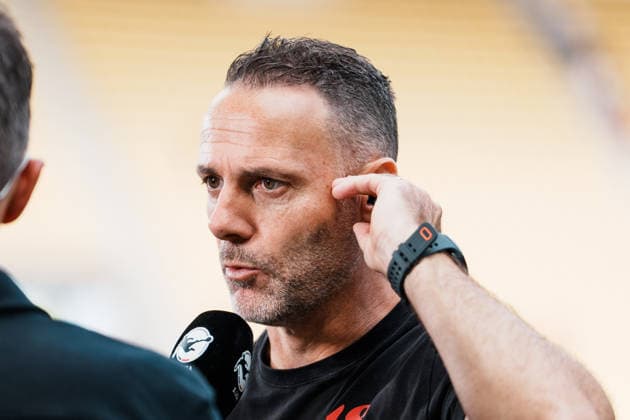 German Soccer 3rd Division 2026–2027, Matchday 7: Alemannia Aachen vs. Fortuna Düsseldorf at Tivoli Aachen; Interview with Fortuna Düsseldorf Coach Alexander Ende after the loss, Analysis, Profile Copyright: xThiemoxRudolphx