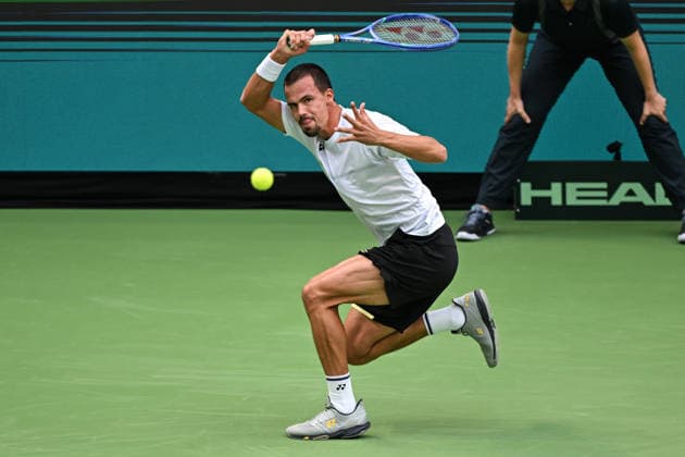 Daniel Altmaier GER September 19, 2026 ¢ Tennis ¢ Davis Cup Qualifiers, 2nd Round ¢ Germany vs. Croatia, Heristo Arena, Halle Westfalen, North Rhine-Westphalia, Germany Copyright: xpepphotox xHorstxMauelshagenx pep00321, pep_20260919_hm