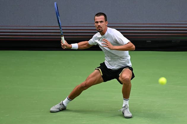 Daniel Altmaier GER September 19, 2026 ¢ Tennis ¢ Davis Cup Qualifiers, 2nd Round ¢ Germany vs. Croatia, Heristo Arena, Halle Westfalen, North Rhine-Westphalia, Germany Copyright: xpepphotox xHorstxMauelshagenx pep00321, pep_20260919_hm