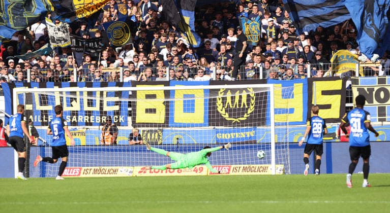 September 19, 2026, Soccer, Men s, 3rd Division, 2026–2027 Season, 1 FC Saarbrücken vs. SG Sonnenhof Großaspach, Matteo Bignetti, 1 FC Saarbrücken, Ludwigsparkstadion, Saarbrücken, Saarland, Germany Copyright: xFabianxKleerx