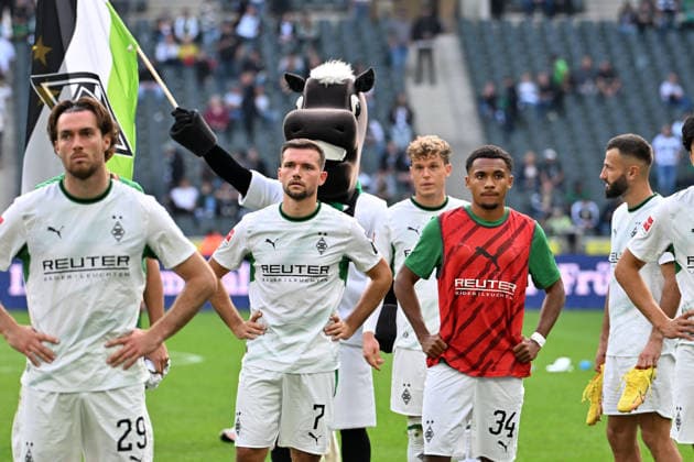 September 19, 2026, Mönchengladbach Soccer, Men s, 2026–2027 Season, Borussia Mönchengladbach vs. 1. FSV Mainz 05 Huge disappointment for the Gladbach fans after the final whistle. DFL regulations prohibit any use of photographs as image sequences and or quasi-video. Borussia Park, North Rhine-Westphalia, Germany