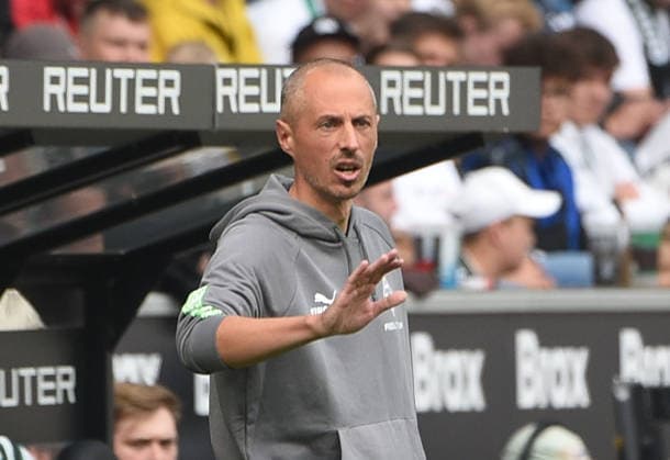 September 19, 2026, xhbx, Soccer, Bundesliga 1, Borussia Mönchengladbach 1 FSV Mainz 05 v l Interim Coach Jan Moritz Lichte Borussia Mönchengladbach DFL DFB REGULATIONS PROHIBIT ANY USE OF PHOTOGRAPHS as IMAGE SEQUENCES and or QUASI-VIDEO Mönchengladbach