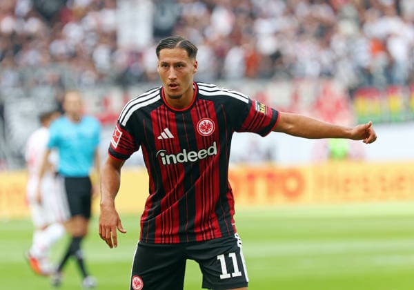 September 19, 2026, xovx, Soccer, Bundesliga, Eintracht Frankfurt, SC Freiburg, Younes Ebnoutalib, Eintracht Frankfurt, DFL, DFB. REGULATIONS PROHIBIT ANY USE OF PHOTOGRAPHS AS IMAGE SEQUENCES AND OR QUASI-VIDEO. emspor Frankfurt