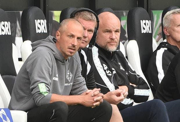 September 19, 2026, xhbx, Soccer, Bundesliga 1, Borussia Mönchengladbach 1 vs. FSV Mainz 05, Head Coach Urs Fischer, FSV Mainz 05, Rouven Schröder, Borussia Mönchengladbach. DFL and DFB regulations prohibit any use of photographs as image sequences and or quasi-video. Mönchengladbach