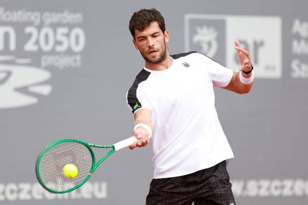 SZCZECIN, 19.09.2026 TURNIEJ TENISA ZIEMNEGO ATP, Tennis Herren CHALLENGER - ATP CHALLENGER INVEST IN SZCZECIN OPEN 2026 NZ NIKOLAS SANCHEZ IZQUIERDO FOT. KRZYSZTOF CICHOMSKI NEWSPIX.PL --- newspix.pl 