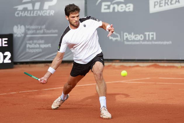SZCZECIN, 19.09.2026 TURNIEJ TENISA ZIEMNEGO ATP, Tennis Herren CHALLENGER - ATP CHALLENGER INVEST IN SZCZECIN OPEN 2026 NZ NIKOLAS SANCHEZ IZQUIERDO FOT. KRZYSZTOF CICHOMSKI NEWSPIX.PL --- newspix.pl 