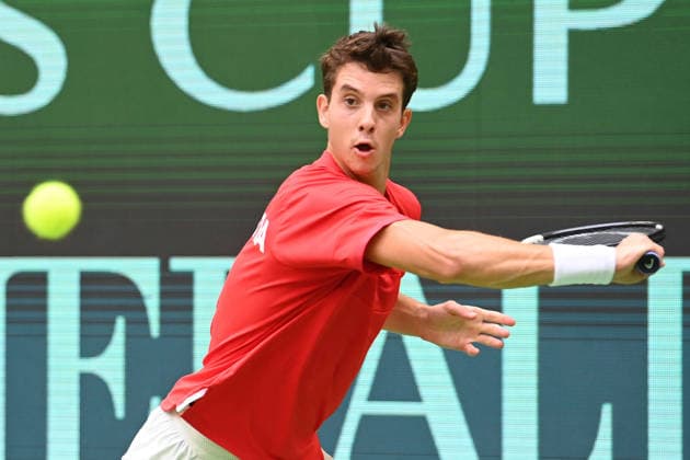 Matej DODIC (CRO) vs. Alexander ZVEREV (GER) – Match 1. Germany (GER) vs. Croatia (CRO). Tennis Davis Cup Qualifiers, Round 2, on September 19, 2026, at the Heristo Arena Halle Westfalen, Germany Â
