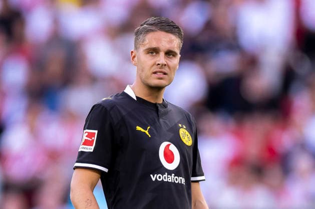 September 19, 2026, Soccer, Matchday 4 of the 1. Bundesliga, VfB Stuttgart vs. Borussia Dortmund, Joey Veerman, Borussia Dortmund, Stuttgart, MHP Arena, Baden-Württemberg, Germany, xRHR PHOTO DEx Copyright: DennisxEwert RHR-FOTOx RHR-FOTO DE