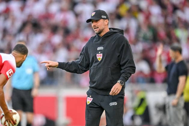 VfB Stuttgart coach Sebastian Hoeness gestures during the Bundesliga match between VfB Stuttgart and Borussia Dortmund, at the MHPArena on September 19, 2026, in Stuttgart, Germany. Photo by Harry Langer, DeFodi Images. VfB Stuttgart coach Sebastian Hoeness gestures during the Bundesliga match between VfB Stuttgart and Borussia Dortmund at the MHPArena on September 19, 2026, in Stuttgart, Germany. Photo by Harry Langer, DeFodi Images. DFB and DFL regulations prohibit any use of photographs as image sequences and or quasi-video. Photo by Harry Langer, DeFodi Images. DFB and DFL regulations prohibit any use of photographs as imSEQUENCES AND OR QUASI-VIDEO