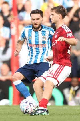 Matt Grimes of Coventry City. Nottingham Forest v Coventry City, Premier League, Football, The City Ground, Nottingham, UK - 19 Sep 2026Nottingham The City Ground United Kingdom EDITORIAL USE ONLY No use with unauthorised audio, video, data, fixture lists, club league logos or live services. Online in-match use limited to 120 images, no video emulation. No use in betting, games or single club league player publications. Copyright: xRyanxBrowne Shutterstockx 17158587gj