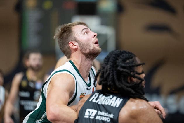Moritz Krimmer No. 27 VET CONCEPT Gladiators Trier GER, Basketball: Löwen Braunschweig vs. VET CONCEPT Gladiators Trier, Basketball, easyCredit BBL, Week 1, 2026-27 Season, September 19, 2026 GER, Basketball: Löwen Braunschweig vs. VET CONCEPT Gladiators Trier, Basketball, easyCredit BBL, Week 1, 2026–27 Season, September 19, 2026 Braunschweig Copyright: xEibner-Pressefoto DanielxREINELTx EP_DRT