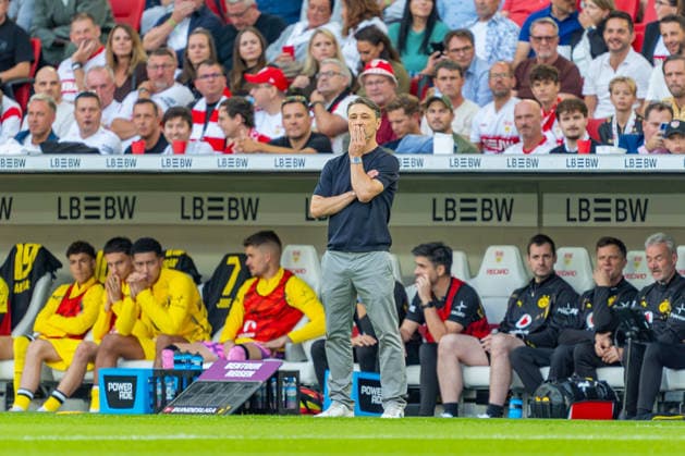 1. Bundesliga: VfB Stuttgart vs. Borussia Dortmund, September 19, 2026, Stuttgart, GERMANY; September 19, 2027: Niko KovaÄ u008D, Borussia Dortmund coach, during the match between VfB Stuttgart and Borussia Dortmund on Matchday 4 of the 1. Bundesliga at the MHP ARENA Copyright: xBEAUTIFULxSPORTS Steinx