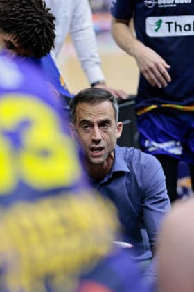 Chris Harris PHOENIX HAGEN, Head Coach, Rostock Seawolves vs. Phoenix Hagen, Basketball, BBL 2026–2027 easyCredit Basketball Bundesliga, Matchday 1, 2026–2027 Season, September 19, 2026, Rostock Seawolves vs. Phoenix Hagen, Basketball, BBL 2026–2027 easyCredit Basketball Bundesliga, Matchday 1, 2026–2027 Season, September 19, 2026, Groter Pohl Copyright: xEibner-Pressefoto DenverxEhrlichx EP_DEH