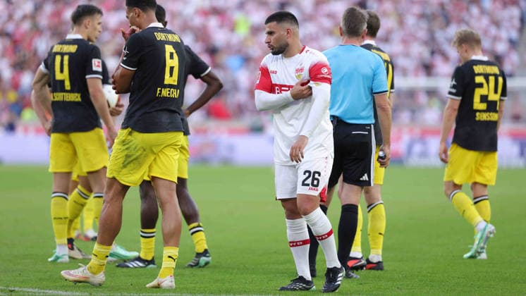 September 19, 2026, Germany, Stuttgart, Bundesliga, VfB Stuttgart vs. Borussia Dortmund, Deniz Undav (VfB)