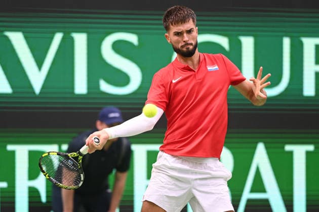 Dino PRIZMIC (CRO) vs. Daniel ALTMAIER (GER) – Davis Cup Qualifiers Round 2 on September 19, 2026, at the Heristo Arena in Halle, Westphalia, Germany Â