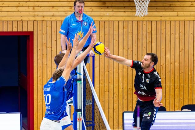 Volleyball, 2nd Bundesliga, Blue Volleys Gotha v TV 1895 Moelmingen
