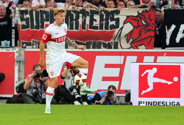 September 19, 2026, Germany, Stuttgart, Bundesliga, VfB Stuttgart vs. Borussia Dortmund, Finn Jeltsch (VfB)