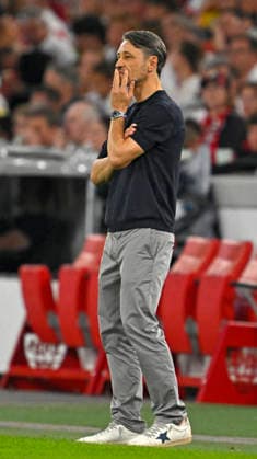 September 19, 2026, Soccer, Bundesliga 1, 2026–2027, Matchday 4, VfB Stuttgart vs. Borussia Dortmund, at the MHP Arena in Stuttgart, Coach Niko Kovac of Borussia Dortmund looks pensive
