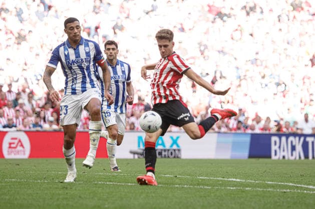 ESP LaLiga EA Sports Athletic Bilbao vs. Deportivo Alavés Robert Navarro of Athletic during the LaLiga EA Sports match between Athletic Bilbao and Deportivo Alavés, played at San Mamés Stadium in Bilbao on September 19, 2026, in Spain. Spain Soccer Copyright: xAgenciaxLOFx