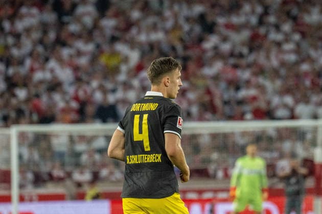 September 19, 2026, xdaymx, Soccer, Bundesliga 1, VfB Stuttgart, Borussia Dortmund, Nico Schlotterbeck, Borussia Dortmund, DFL, DFB. REGULATIONS PROHIBIT ANY USE OF PHOTOGRAPHS AS IMAGE SEQUENCES AND OR QUASI-VIDEO. Stuttgart