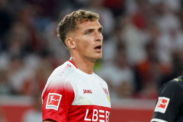 Grischa Prömel, Promel VfB Stuttgart, 21, Germany, soccer, Bundesliga 1, Matchday 4, 2026–2027, VfB Stuttgart vs. Borussia Dortmund, September 19, 2026, Stuttgart MHP Arena, Germany Copyright: xGrantxHubbsx