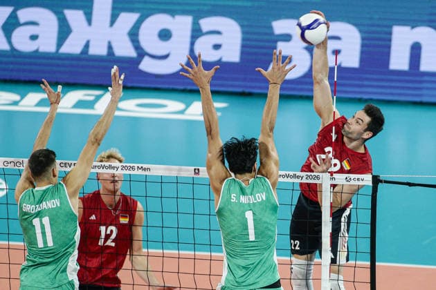 Volleyball, European Championships, Bulgaria v Germany