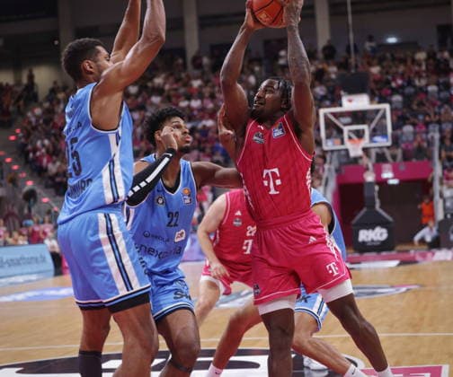 John Michael Wright Telekom Baskets Bonn vs. Veolia Towers Hamburg, Matchday 1 of the 2026–27 Season