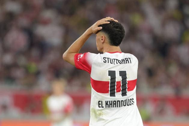 September 19, 2026, Germany, Stuttgart, Bundesliga, VfB Stuttgart vs. Borussia Dortmund, Bilai El Khannouss (VfB)