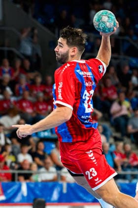 Bietigheim HBL 26 27 SG BBM Bietigheim TSV Hannover Burgdorf Marcus Norrbrink Bietigheim Bietigheim Bissingen Egetrans Arena Baden-Württemberg Germany