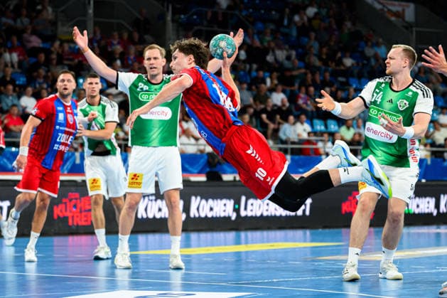 Bietigheim HBL 26 27 SG BBM Bietigheim TSV Hannover Burgdorf Jonas Josef Bietigheim Bietigheim Bissingen Egetrans Arena Baden-Württemberg Germany