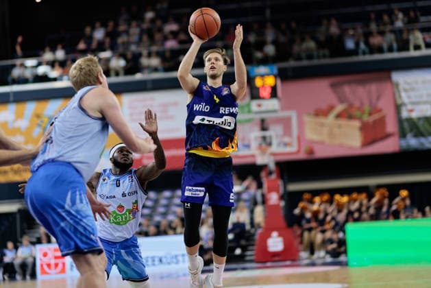 Fabian Bleck PHOENIX HAGEN, 10, Rostock Seawolves vs. Phoenix Hagen, Basketball, BBL 2026–2027 easyCredit Basketball Bundesliga, Matchday 1, 2026–2027 Season, September 19, 2026, Rostock Seawolves vs. Phoenix Hagen, Basketball, BBL 2026–2027 easyCredit Basketball Bundesliga, Matchday 1, 2026–2027 season, September 19, 2026, Groter Pohl Copyright: xEibner-Pressefoto DenverxEhrlichx EP_DEH