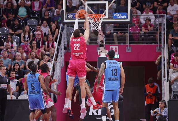 Leon Kratzer, Telekom Baskets Bonn vs. Veolia Towers Hamburg, Matchday 1, 2026–27 Season
