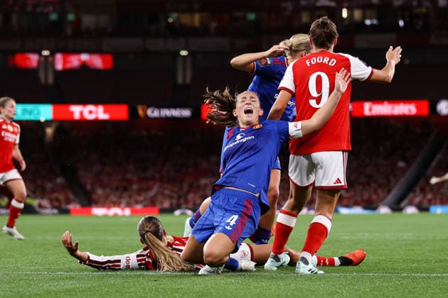 Arsenal gegen Manchester United, 19. September 2026, London Women’s Super League: Arsenal gegen Manchester United – Maya Le Tissier von Manchester United reagiert. Foto: Jacques Feeney, Offside, London, Großbritannien  Copyright: xJacquesxFeeneyx xOffsidexOffside