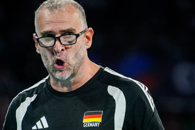 Volleyball - CEV EuroVolley 2026, Play Offs - 1 8-finals - Germany vs Bulgaria - 09.19.2026 SOFIA, BULGARIA - September 19th: Massimo Botti, Head Coach of Germany during CEV EuroVolley 2026, Play Offs - 1 8-finals match between Germany vs Bulgaria at Arena 8888 in Sofia, Bulgaria, on September 19th, 2026 in Sofia, Bulgaria. Copyright: xYulianxTodorovx