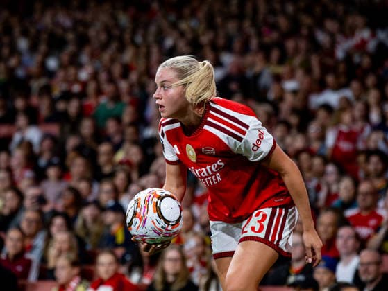 Barclays Women™s Super League match between Arsenal Women and Manchester United, ManU Women LONDON, ENGLAND - SEPTEMBER 19: Alessia Russo of Arsenal during the Barclays Women™s Super League match between Arsenal Women and Manchester United Women at Emirates Stadium on September 19, 2026 in London, England London United Kingdom Copyright: xNinaxFarooqix