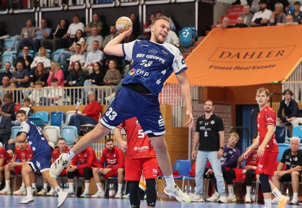 GER HBL2 2026–2027 Season: VfL Potsdam vs. EULEN Ludwigshafen, September 19, 2026, MBS Arena, Potsdam; Tim Niclas SCHRÖDER 1, VfL Potsdam 33