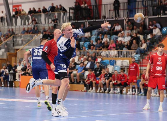 GER HBL2 2026–2027 Season: VfL Potsdam vs. EULEN Ludwigshafen, September 19, 2026, MBS Arena, Potsdam; Tim HILDENBRAND 1, VfL Potsdam 20