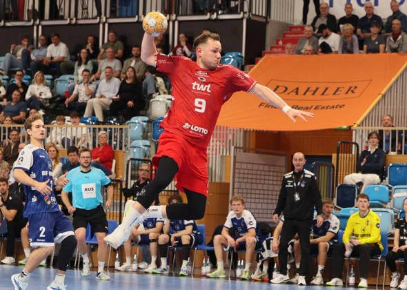 GER HBL2 2026–2027 Season: VfL Potsdam vs. EULEN Ludwigshafen, September 19, 2026, MBS Arena, Potsdam; Marc Robin EISEL, EULEN Ludwigshafen 9