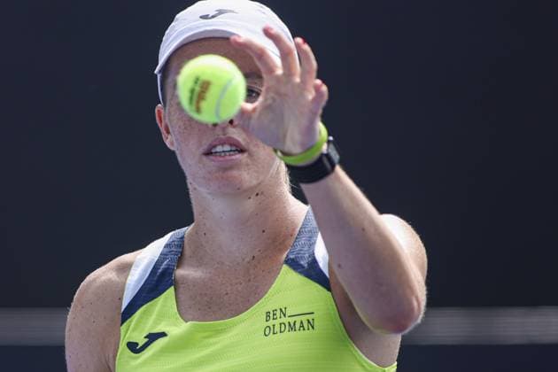 RECORD DATE NOT STATED Kaitlin Quevedo defeats Anna Blinkova and advances to the SP Open final. Sao Paulo (SP), 09 19 2026 Tennis SP Open Spaniard Kaitlin Quevedo defeated Frenchwoman Anna Blinkova by 2 sets to 1, with partial scores of 6 4, 2 6 and 6 4, this Saturday (19), in the semifinals of the SP Open, at Villa-Lobos Park, in Sao Paulo.(Foto: Leco Viana Thenews2 imago images) SPO  Copyright: xLecoxVianax