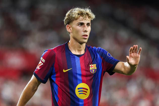 September 19, 2026, Sevilla, Sevilla, Spain: Fermin Lopez of FC Barcelona, Barca gestures during the Spanish league, LaLiga EA Sports, football match played between Sevilla FC and FC Barcelona at Ramon Sanchez-Pizjuan stadium on September 19, 2026, in Sevilla, Spain. Sevilla FC V FC Barcelona - LaLiga EA Sports - ZUMAa181 20260919_zaa_a181_472 Copyright: xIrinaxR.xHipolitox