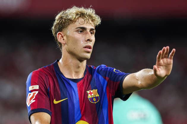 September 19, 2026, Sevilla, Sevilla, Spain: Fermin Lopez of FC Barcelona, Barca gestures during the Spanish league, LaLiga EA Sports, football match played between Sevilla FC and FC Barcelona at Ramon Sanchez-Pizjuan stadium on September 19, 2026, in Sevilla, Spain. Sevilla FC V FC Barcelona - LaLiga EA Sports - ZUMAa181 20260919_zaa_a181_477 Copyright: xIrinaxR.xHipolitox
