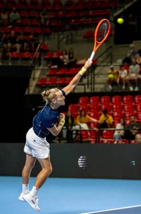 September 19, 2026, Rio De Janeiro, Rio De Janeiro, Brazil: Rafael Matos of Brazil Match action during the 2026 Davis Cup World Group I tie between Brazil and Switzerland, held at the Farmasi Arena in Rio de Janeiro, Brazil. Rio De Janeiro Brazil - ZUMAa293 20260919_zsp_a293_001 Copyright: xRicardoxAmaralx